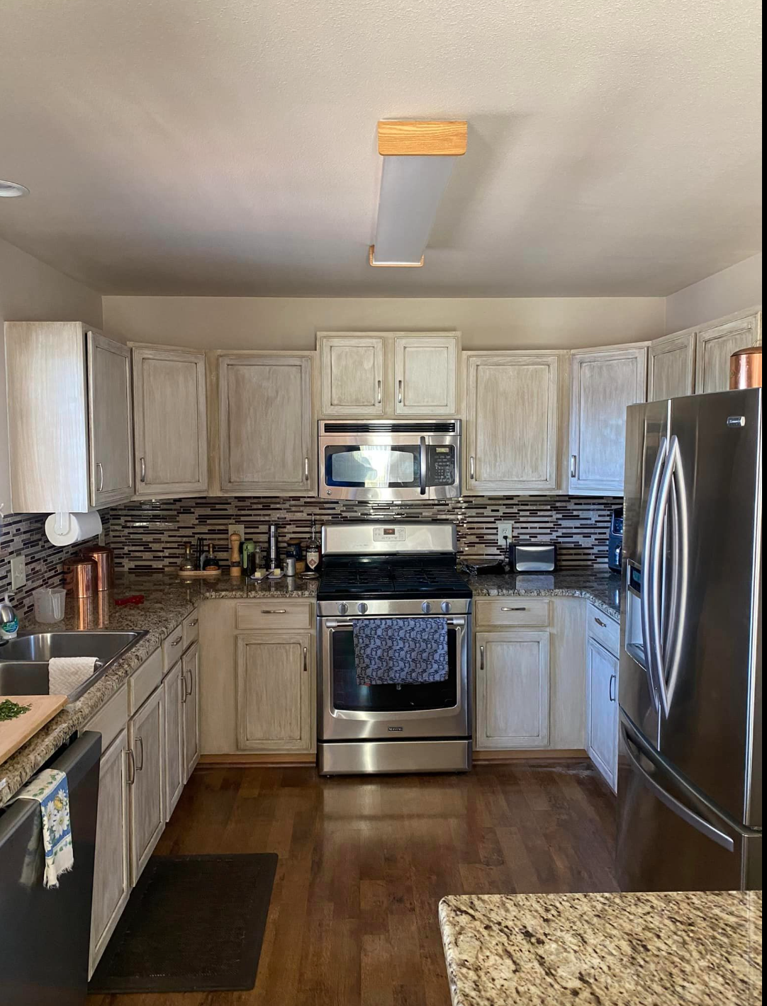 Beautiful kitchen remodel featuring modern design and updated finishes, transformed by LLP Home Renovation